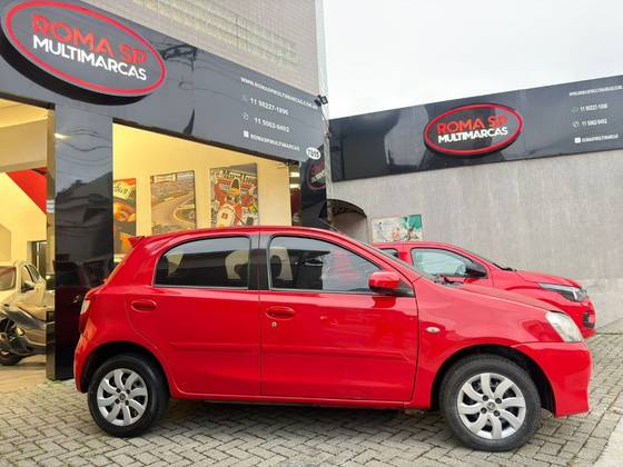 TOYOTA ETIOS 1.3 16V FLEX 4P MANUAL TOYOTA ETIOS 1.3 16V FLEX 4P MANUAL